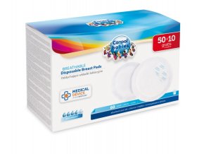 CANPOL 1/652 Prsní polštářky s lepícím proužkem 60ks