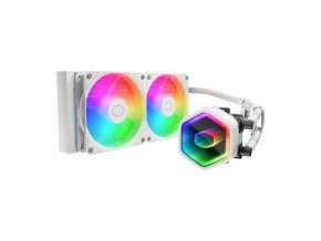 Vodní chladič Cooler Master MasterLiquid 240 Core II ARGB (bílý)