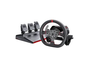 Herní sada PXN-V10 Pro - volant + pedály + montážní svorky (PC / PS4 / Xbox One / Xbox Series X|S)
