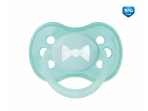 CANPOL 22/416 Symetrický silikonový dudlík 0-6m Pastelove
