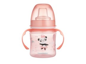CANPOL 35/207 EasyStart tréninkový hrnek 120ml - Sladká zábava růžová