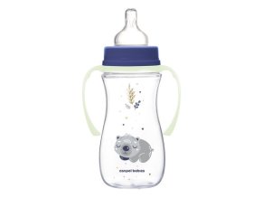 CANPOL 35/238 Butelka antykolkowa 300ml EasyStart Sleepy Koala niebieska