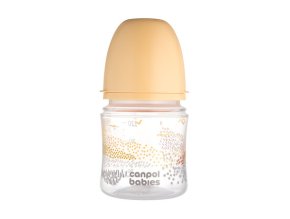CANPOL 35/242 Butelka antykolkowa EasyStart 120ml MOUNTAINS beige