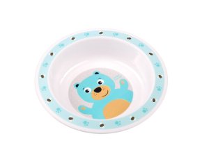 CANPOL 4/412 Plastová miska Cute Animals tyrkysová