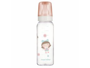CANPOL 42/201 Skleněná láhev 240ml.zdobená