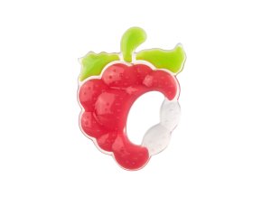 CANPOL 51/004 Silikonové kousátko pro děti Raspberry