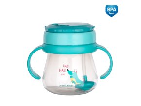 CANPOL 56/517 Pohár se skládací silikonovou trubičkou se závažím 250 ml
