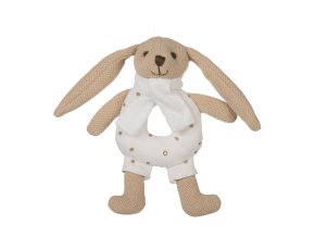 CANPOL 80/201 Měkké chrastítko Bunny Beige
