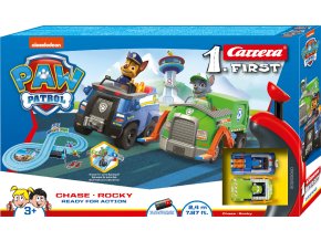 Carrera First 20063040 Paw Patrol - Ready for Action 2,4m