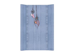 CEBA 102-119-598 Měkká tvarovaná krátká přebalovací jednotka bez opěrky hlavy 50x70 DENIM STYLE DREAM CATCHER modrá*