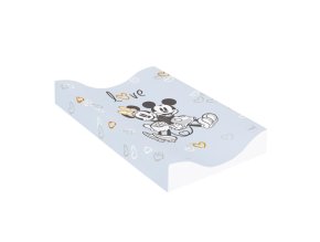 CEBA 104-127-665 Útulný měkký profilovaný přebalovací pult 50x70 Disney Minnie & Mickey Blue