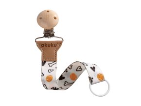 AKUKU A0581 Dudlík se stuhou Bone