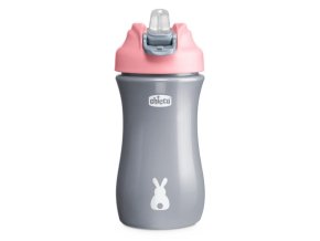 CHICCO 00006920100000 Bidon s měkkým náustkem 350 ml 2Y+ GIRL