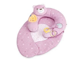CHICCO 00009829100000 Hnízdo s polštářem růžové barvy