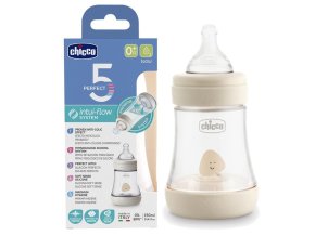 CHICCO 00020211300040 Láhev PERFECT5 150 ml 4m+ neutrální