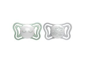 CHICCO 00071039410000 PHYSIO LIGHT LUMI figurína silikonová 16-36m+ 2 ks.