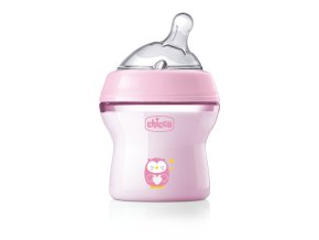 CHICCO 00081311100000 Butelka NF plastikowa 0m+ 150 ml girl