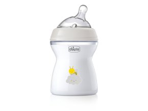 CHICCO 00081323300000 Butelka NF plastikowa 2m+ 250 ml neutralna