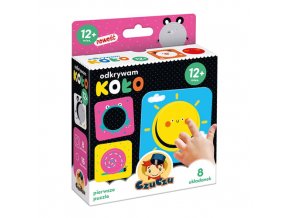 CzuCzu 6598580 Vzdělávací puzzle Objevte kolo