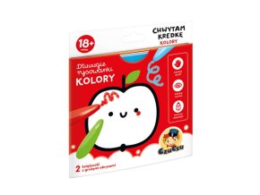CzuCzu 6598582 Výuková kniha Barvy. Chytám pastelku 18+
