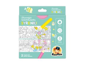 CzuCzu 6760046 Sada kreseb mořských panen