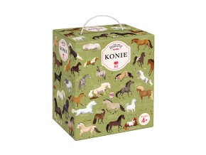 CzuCzu 7093573 Puzzle Konie 4+ 60el.