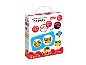 CzuCzu 7253365 Kontrastní hádanky pro dvojice +12měsíců.