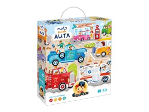 CzuCzu 7424950 Puzzle Auta 40el.