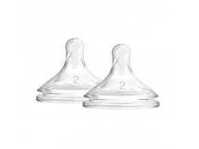 Dr.Browns WN2201 Širokohrdlá savička Level 2 pro láhve OPTIONS+ 2-pack