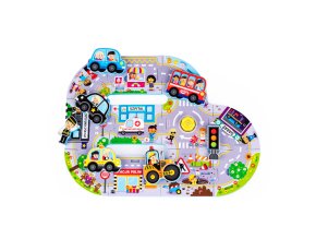 DUMEL DG 82337 Puzzle zvuky kolem nás město