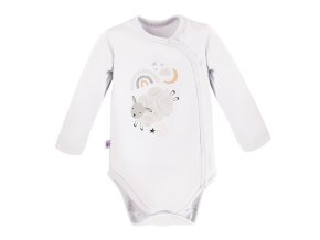 EWA 728265 MELLOW body LONG rozepínací bílá 68