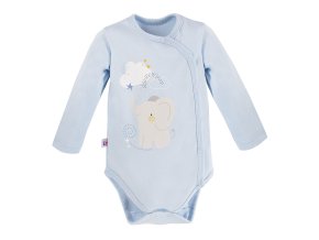 EWA 728302 MELLOW body LONG rozepínací modrá 62
