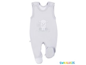 EWA 852328 NEWBORN Sleepwear šedá 56