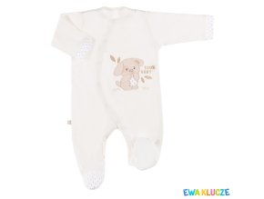 EWA 852533 NEWBORN Pajac ecru 56