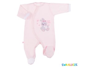 EWA 852601 NEWBORN Pajacek Růžová 62