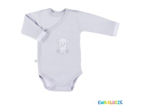 EWA 852779 NEWBORN Body REGL L L šedá 56