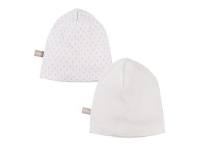 EWA 906694 Czapka Smerfetka 2-pak ecru 68