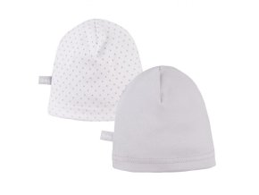 EWA 906786 Klobouk Šmoulinka 2-pack šedý 62