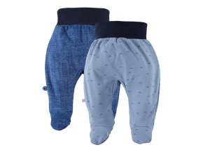 EWA 941200 Džíny S&M s polovičním spánkem 2-pack/modré 50