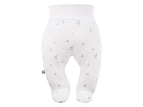 EWA 949367 PETITE Polospací pytel Leaves white 50