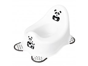 KEEEPER ADAM PANDA protiskluzový noční stolek bílý