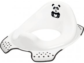 KEEEPER EWA PANDA Víko na záchodové prkénko s protiskluzovou funkcí, bílé