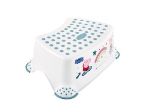 KEEEPER TOMEK PEPPA PIG Dětské protiskluzové boty na platformě nordic white