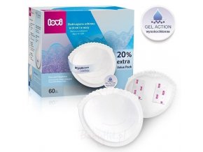 LOVI 19/607 DISCREET ELEGANCE prsní vložky 60 ks bílá