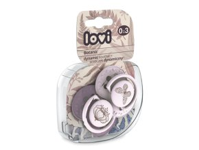 LOVI 22/869 Dynamická silikonová figurína 0-3 m 2ks Botanic Girl