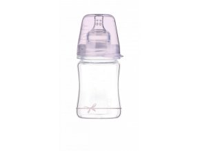 LOVI 74/104 Butelka skleněná Diamond Glass 150 ml Baby Shower Girl