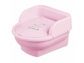 MALTEX Nocnik tron Zebra j.róż