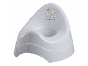 MALTEX Nocnik z pozytywką Zebra szary
