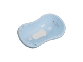 MALTEX Vana 84 cm se zátkou a podložkou Zebra světle modrá