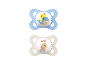 MAM dudlík Original silky 2-6 Together boy 2ks.